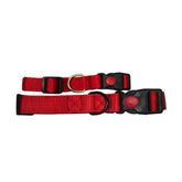 COLLAR ROJO DELGADO PARA PERROS GRANDES (diferentes tamaños)