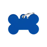 PLACA HUESO AZUL GRANDE