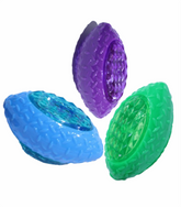 Juguete con forma de balón de futbol americano con iluminación para perro