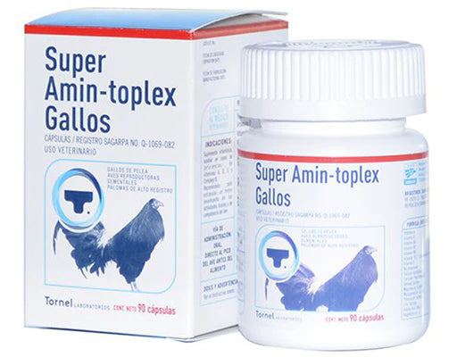 SUPER AMINTOPLEX GALLOS 90 CAPSULAS