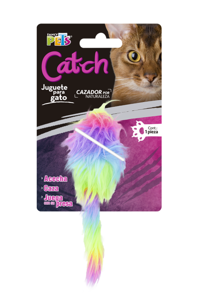JUGUETE CATCH RATON ARCOIRIS