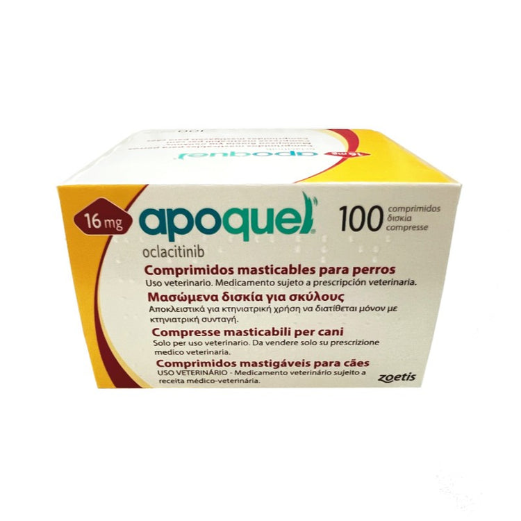 APOQUEL 16 MG CON 100 MASTICABLES