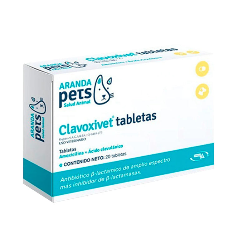 CLAVOXIVET 20 TABS