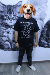 Camiseta / Playera Rock - Dog Division (Joy Division) - By Pet Paw Collection