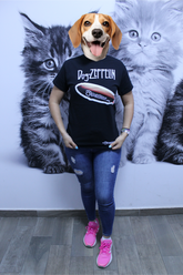 Camiseta / Playera Rock - Dog Zeppelin (Led Zeppelin) - By Pet Paw Collection