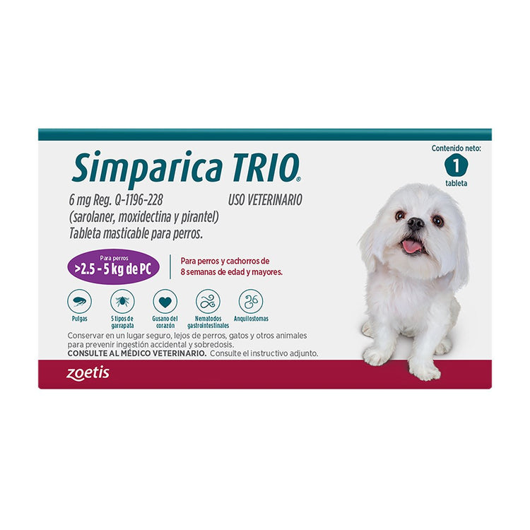 SIMPARICA TRIO (1 TABLETA)