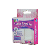 Toallas Sanitarias chica 20 Piezas