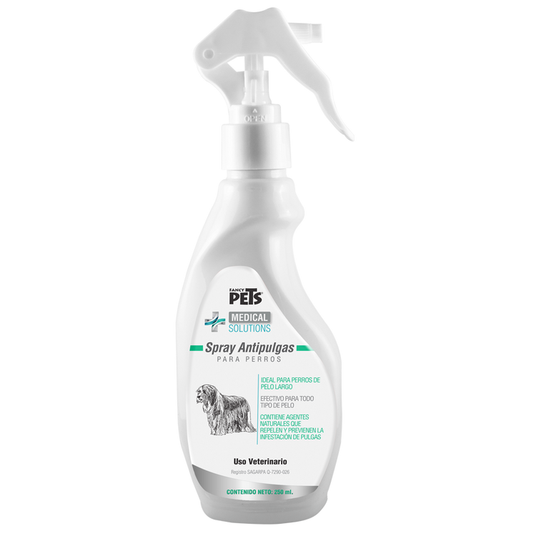 Spray Antipulgas Medical Solution 250 ML