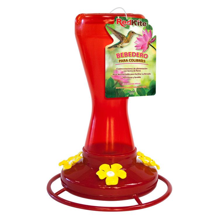 COLIBRIS ALIMENTADOR ROJO 470ML