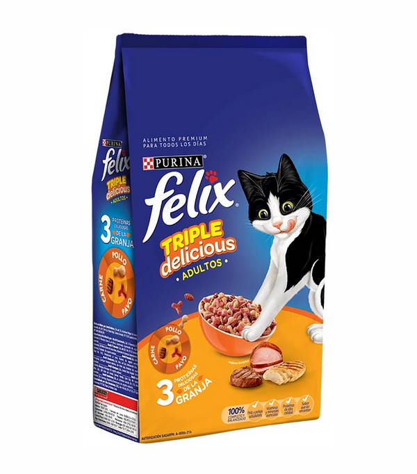 Felix Triple Delicious Granja 1.5 Kg.