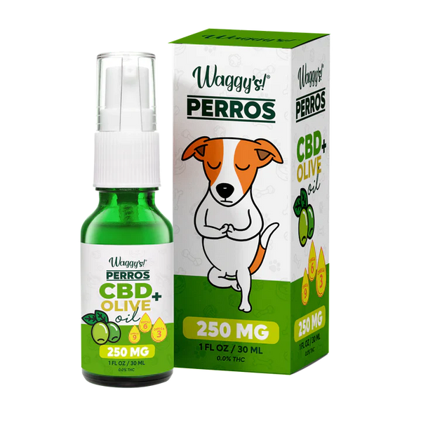 Waggy's Aceite de Oliva Para Perros 250 MG.