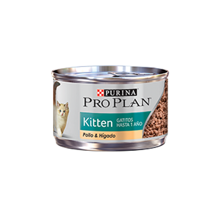 Pro Plan Lata Kitten Pollo & Hígado