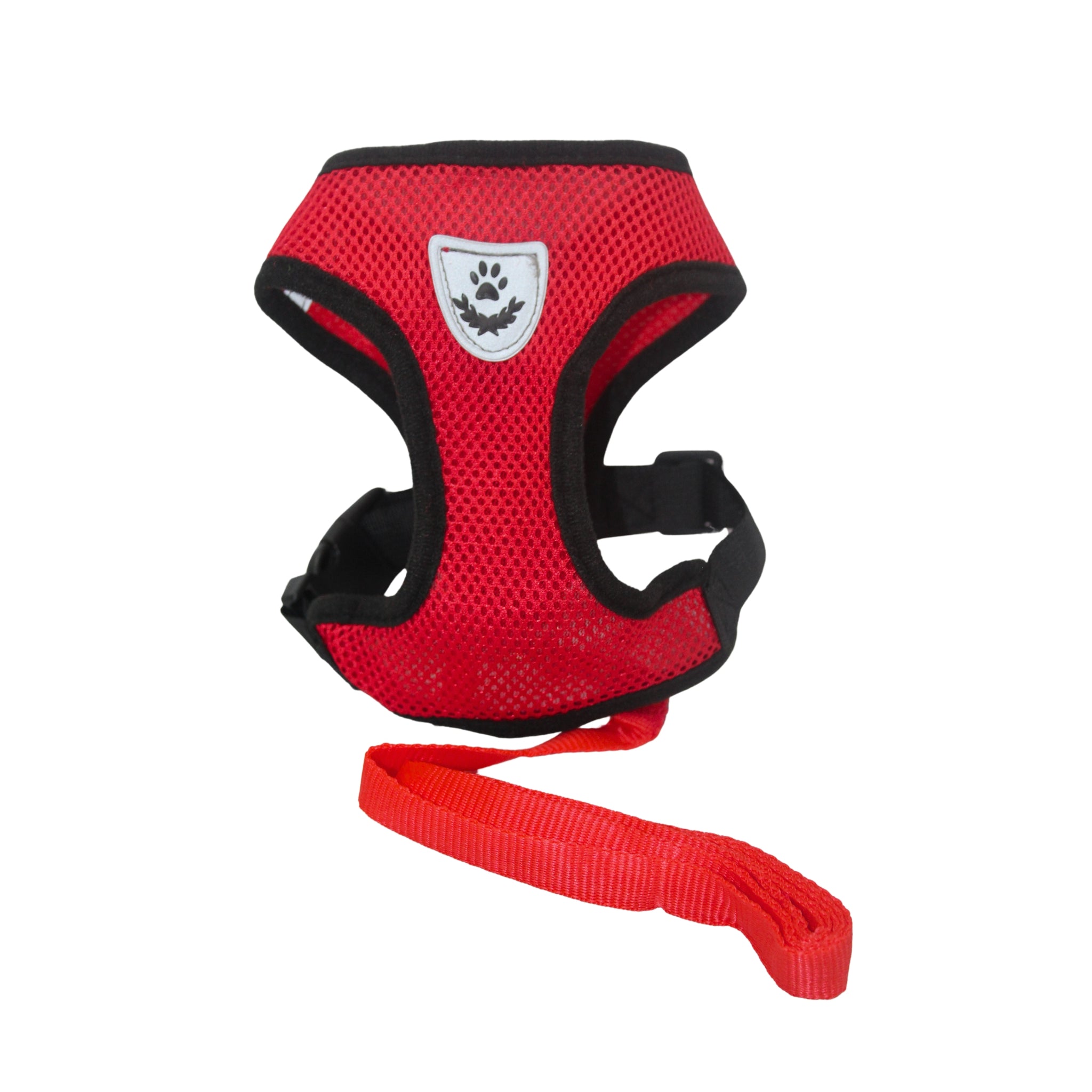 PECHERA CON CORREA PARA PERRO ROJA