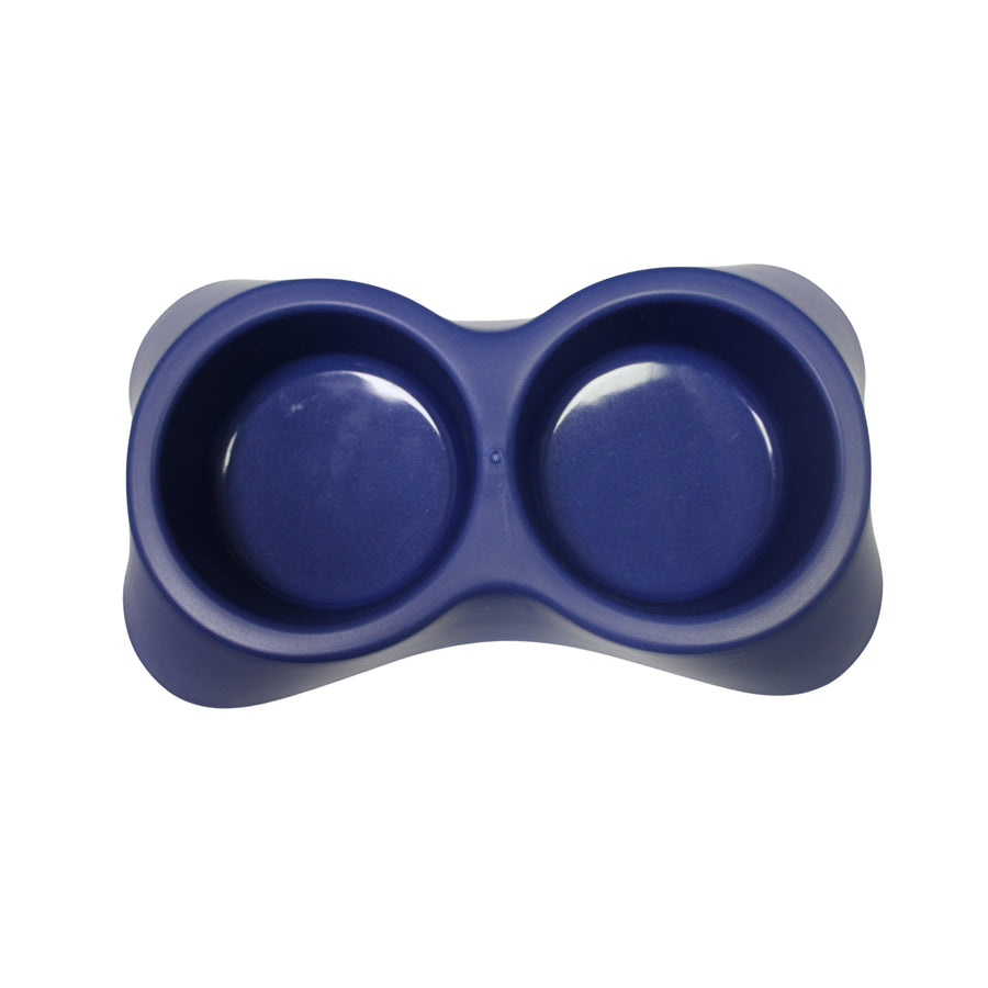 PLATO DOBLE AZUL  (diferentes tamaños)