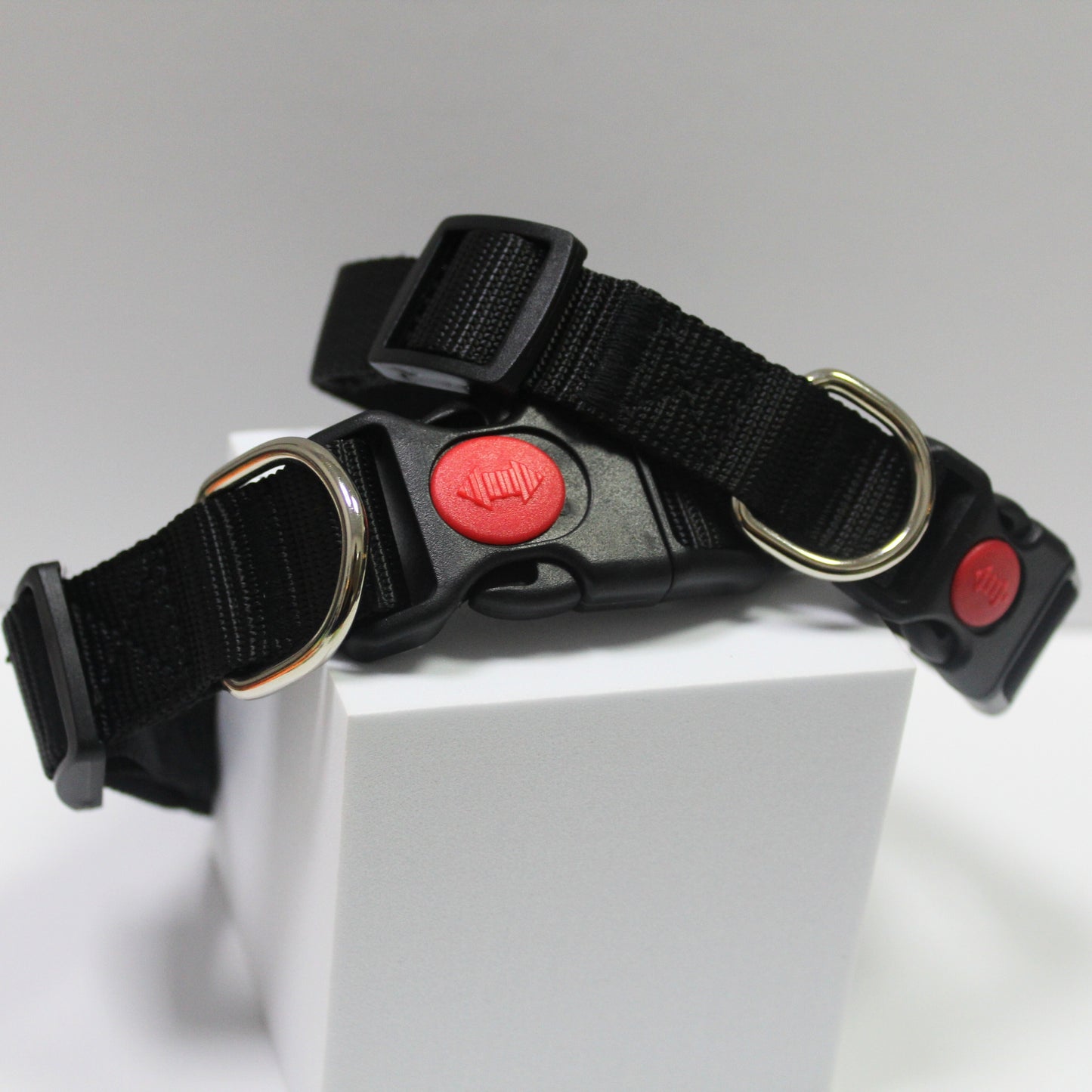 COLLAR NEGRO PARA PERROS GRANDES (diferentes tamaños)