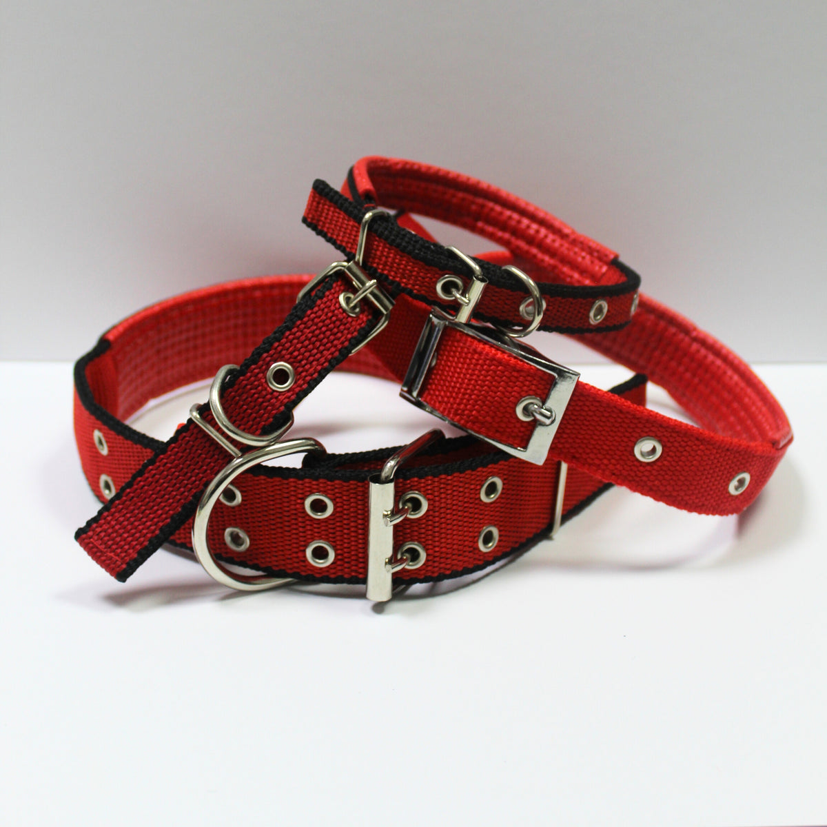 Collar Para Perro Rojo (diferentes tamaños)