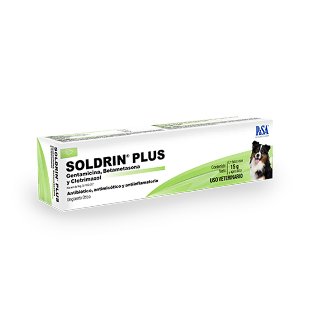 SOLDRIN PLUS UNGUENTO TUBO 15 GRS