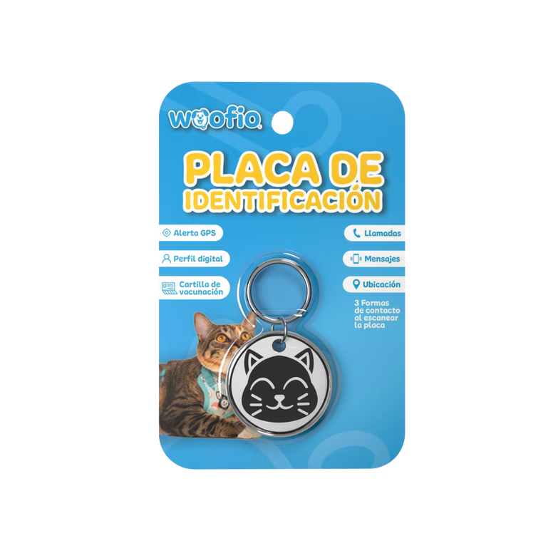 PLACA INTELIGENTE/IDENTIFICACIÓN WOOFIO PARA MASCOTA