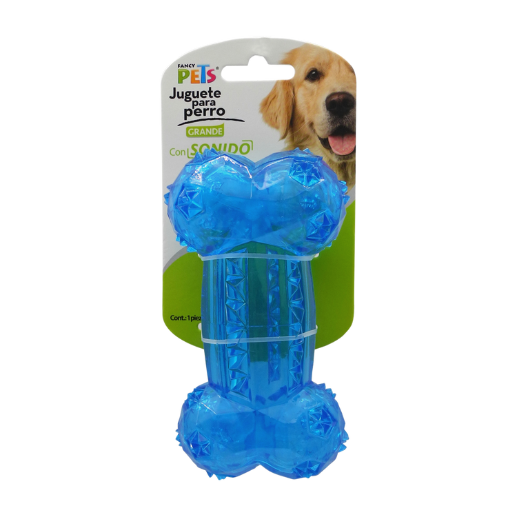 JUGUETE HUESO PRISMA GDE C/ SONIDO