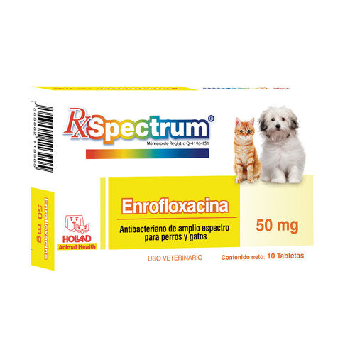 ENROFLOXACINA 50 mg.