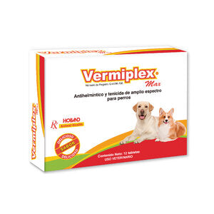 VERMIPLEX MAX PLUS 10 KG 12 TAB