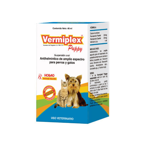 VERMIPLEX PUPPY SUSPENSION 120 ml.