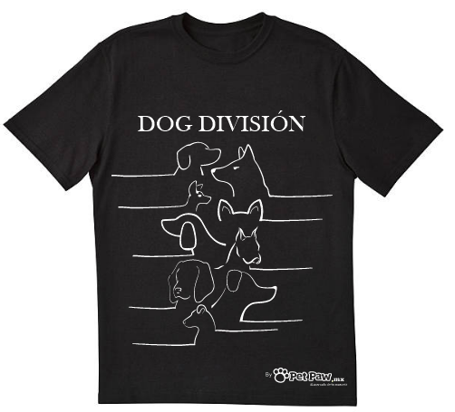 Camiseta / Playera Rock - Dog Division (Joy Division) - By Pet Paw Collection