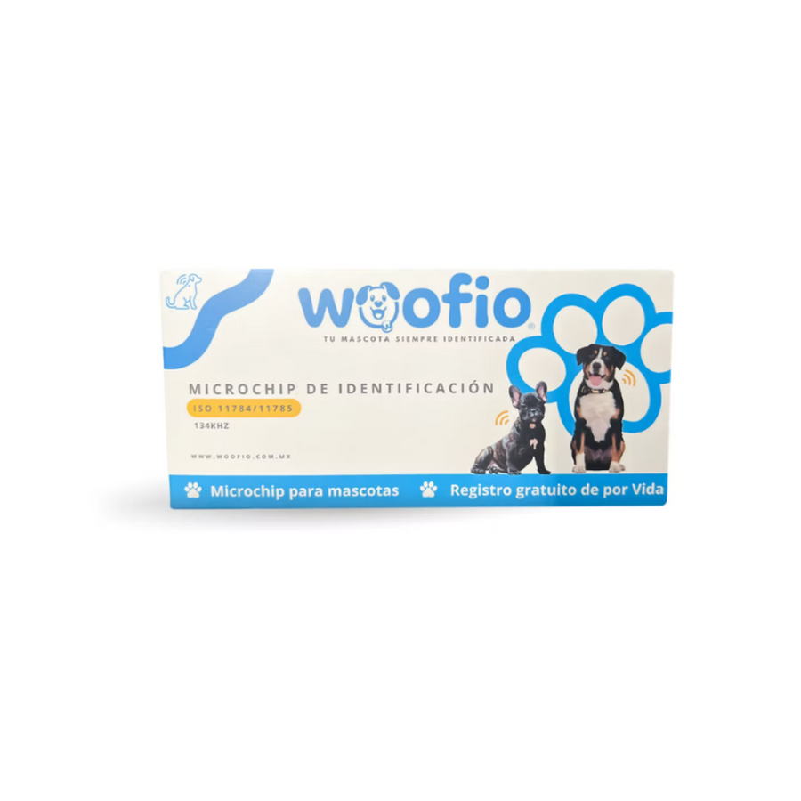 MICROCHIP DE IDENTIFICACIÓN WOOFIO ISO 11784/11785
