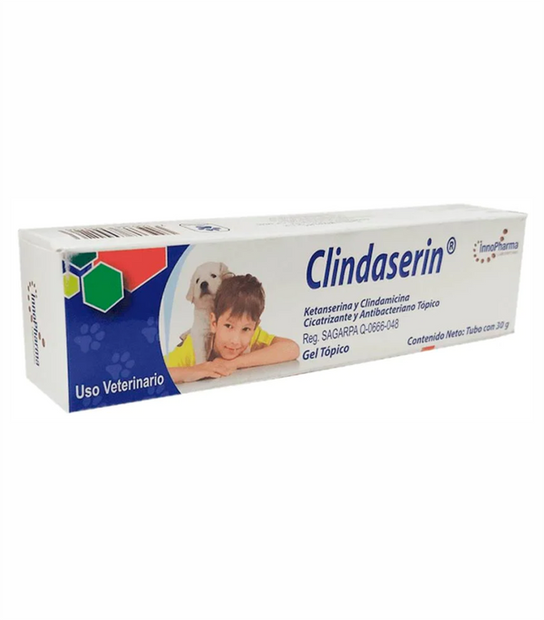 Clindaserin Clindamicina Gel tópico Cicatrizante y antibiótico Innopharma
