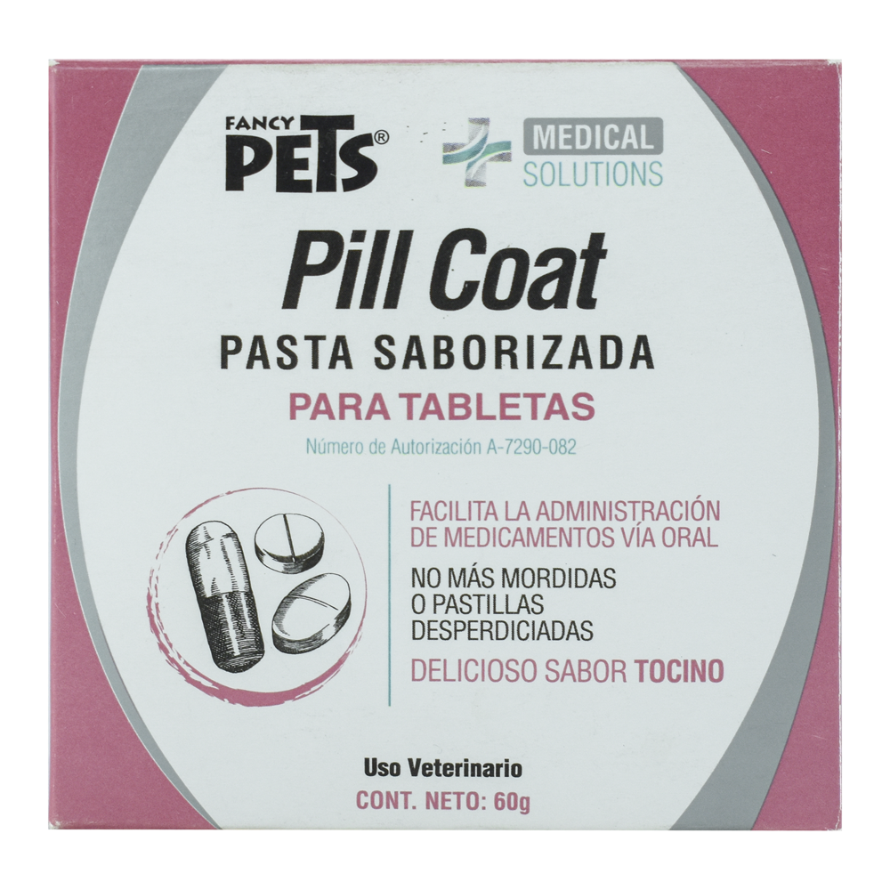 PILL COAT PASTA SABORIZADA P/ MASCOTAS 60GRS