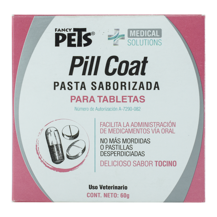 PILL COAT PASTA SABORIZADA P/ MASCOTAS 60GRS