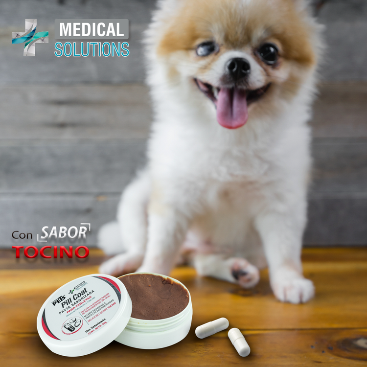 PILL COAT PASTA SABORIZADA P/ MASCOTAS 60GRS