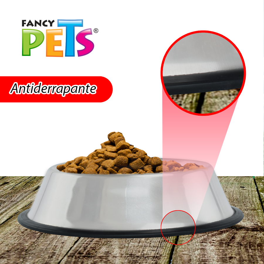 PLATO DE ACERO ANTIDERRAPANTE