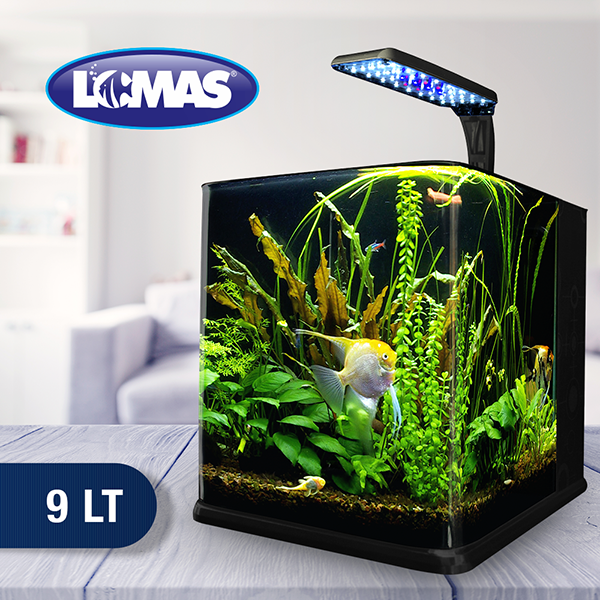 ACUARIO NANO CUBO 9 L