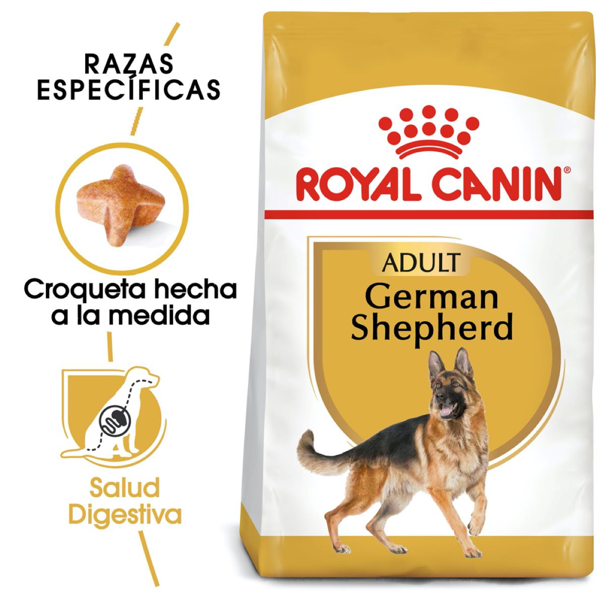 German Sheperd 13.6 Kg.