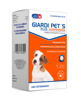 GIARDI PET PLUS SUSPENSIÓN PERRO 60 ML