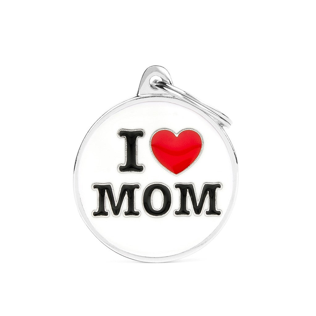 PLACA I LOVE MOM