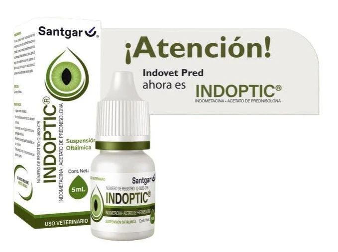 INDOPTIC (INDOVET PRED) 5 ML