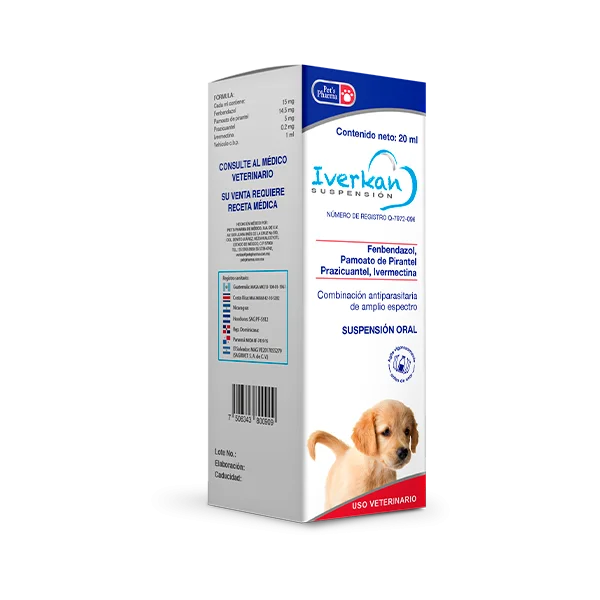 IVERKAN SUSPENSIÓN 20 ML