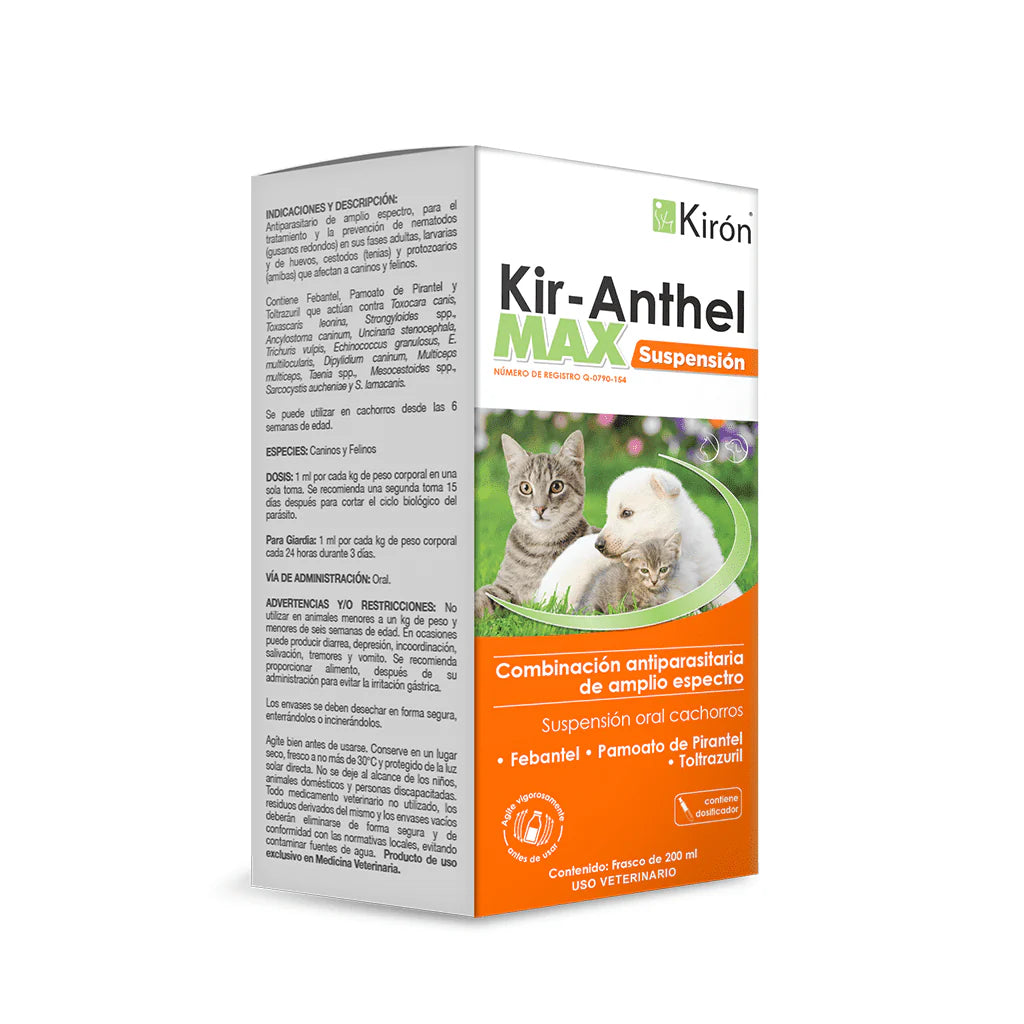 KIRANTHEL MAX SUSPENSIÓN 200 ML