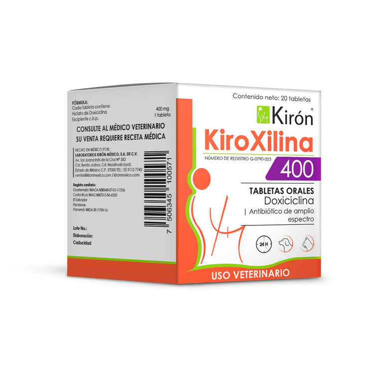 KIROXILINA 400 C/20 TABS