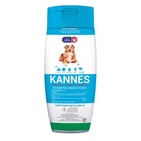 KANNES SHAMPOO INSECTICIDA 400 ML