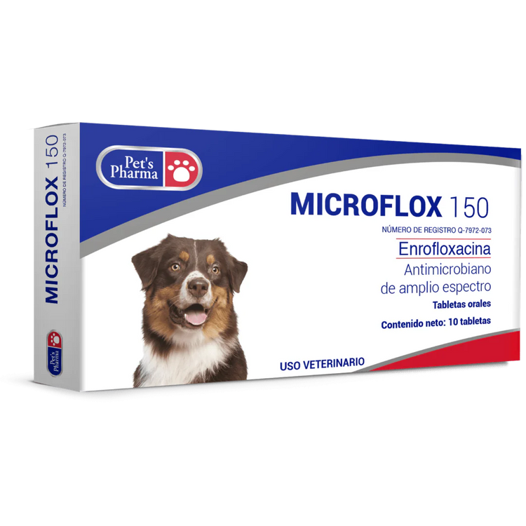 MICROFLOX 150 MG C/10 TABS