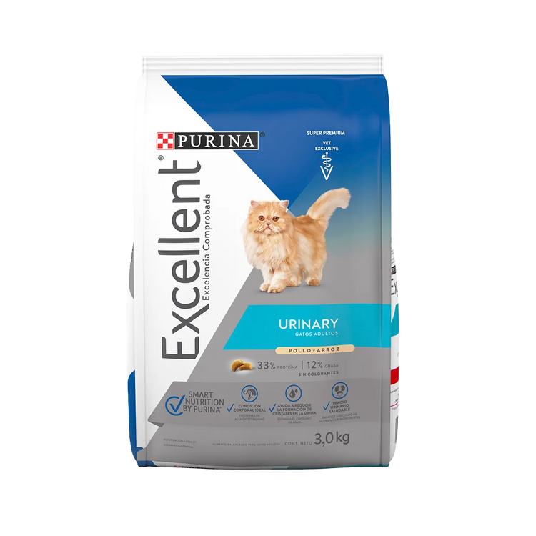EXCELLENT GATO URINARIO 3KG