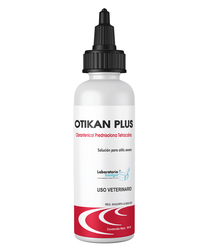 OTIKAN PLUS SOLUCIÓN SEVERA 60 ML