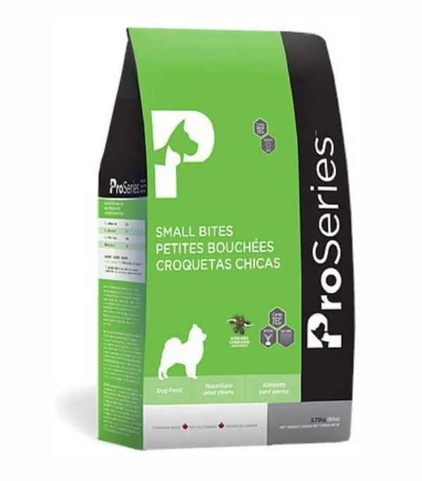 ProSeries Small Bites mantenimiento para perros adultos de raza pequeña 2.7 Kg.