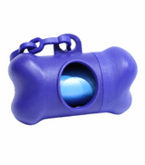 Portabolsas con forma de hueso para popó de perro (Bolsas para desechos de mascota)