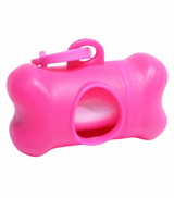 Portabolsas con forma de hueso para popó de perro (Bolsas para desechos de mascota)