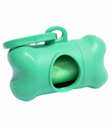 Portabolsas con forma de hueso para popó de perro (Bolsas para desechos de mascota)