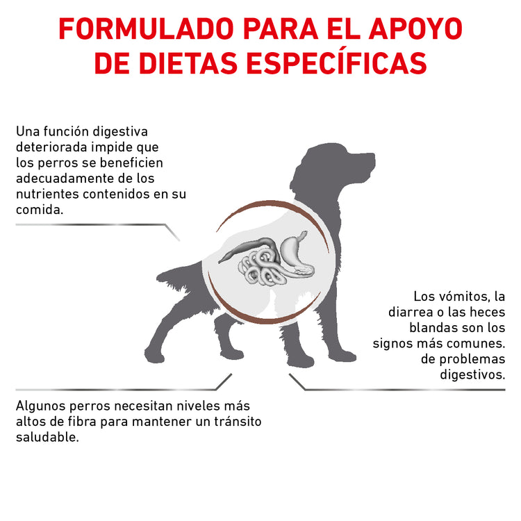 Gastrointestinal Fiber Response Dog Royal Canin 4 Kg.